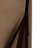 Pure Garden Offset Outdoor Umbrella Cover - Heavy-Duty Waterproof Protection