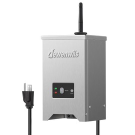 DEWENWILS 200W Smart Low Voltage Landscape Transformer, 2.4GHz WiFi Landscape Lighting Transformer, 120V AC to 12/15V AC, Compatible with Alexa & Google Home, for Outdoor Landscape Lights, FCC Listed