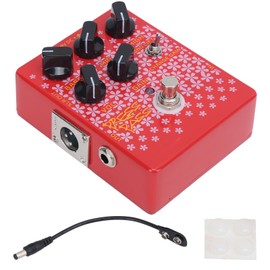Bass Guitar Effects Pedal Driver with DI Tube Amplifier XLR Output Instrument Accessories CP‑59
