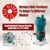Router Circle Cutting Jig, Router Milling Groove Bracket, Cabinet Hardware