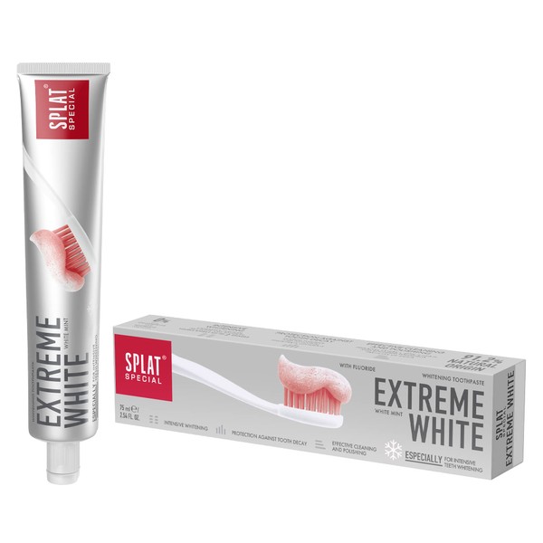 SPLAT SPECIAL Extreme White Zahnpasta für weiße Zähne - zu