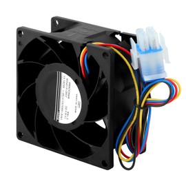 WR60X26866 Refrigerator Evaporator Fan Motor fit for GE, High-Strength Copper Plastic, Efficient Cooling, Low Noise, Long Service Life, Compatible with Multiple Models