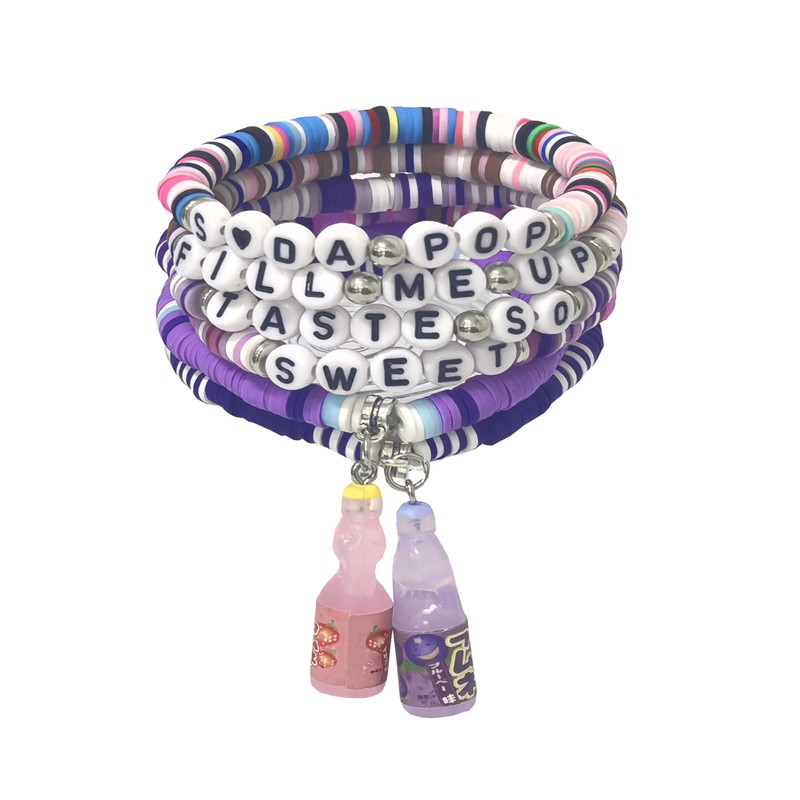 Sheliky Friendship Bracelets Clay Bead Bracelet Birthday Holidays BFF Gifts