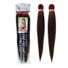 Xpression Pre-Stretched Braiding Hair - 100% Kanekalon, Itch-Free, Lightweight, Hot
