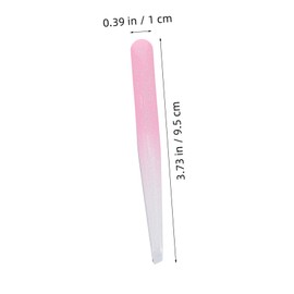 VICASKY 4pcs Stainless Steel Slanted Tweezers for Eyebrow Shaping and Facial Hair Removal Lightweight Travel Tool for Precise Grooming and Eyelash Extensions Gradient Colors