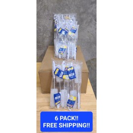 Quickie (6 PACK) #108 Flexible Bottle Brushes