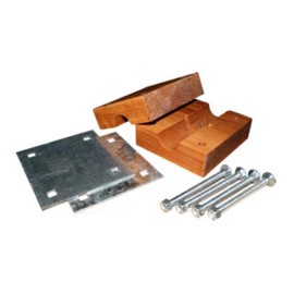 RAParts AH168158-SET Wood Bearing Block Set Fits John Deere Walker 9400 9500 9600 +