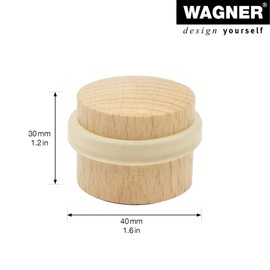 Door Stop Wooden Beech / D40xH38mm "(real)