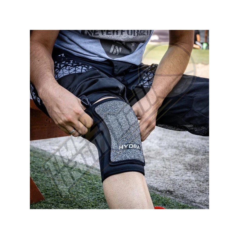 HydraFit Paintball Airsoft Knee Pads - Hydra Black - XL