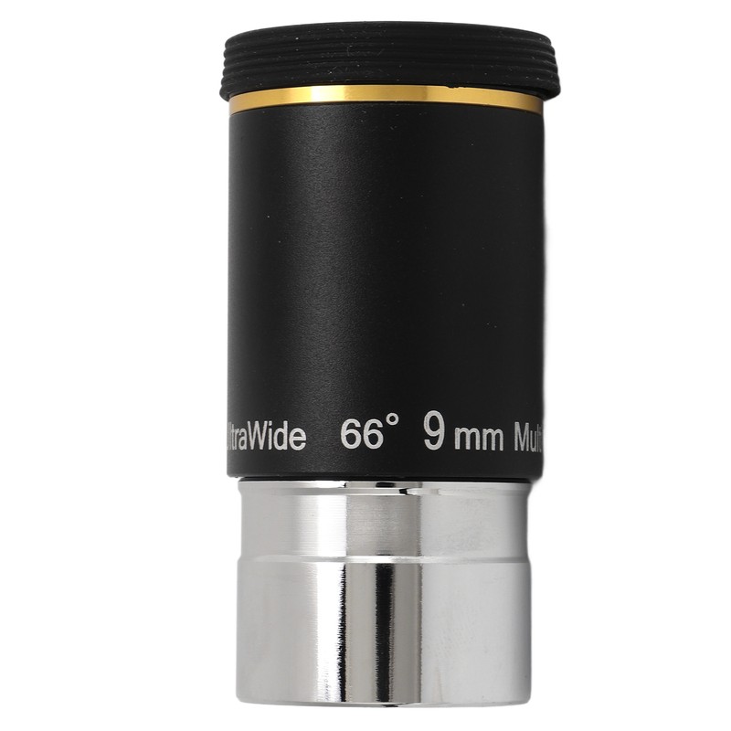 Astronomical Telescope Eyepiece 1.25in 66 Degrees 9mm Wide Angle Eyepiece