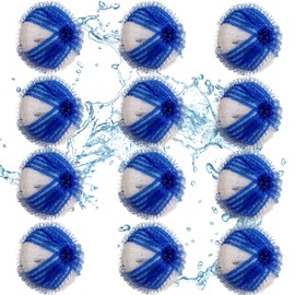 KATELUO Hair Remover for Washing Machine, Pack of 8 Lint Balls for Washing Machine, Pet Hair Remover Washing Machine, Hair Catcher Washing Machine Ball, Reusable Hair Remover