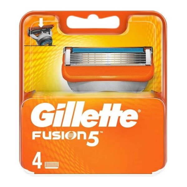 Auslaufmodell Gillette Fusion Klingen, 4 Stück