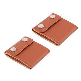 Namvo 2Pcs Seat Belt Adjuster, Universal PU Leather Car Seat Belt Adjust Shoulder Neck Strap Positioner Comfort Locking Clips Vehicle Car Seat Belt Safety Covers Brown