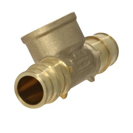 2 Pcs XFITTING Pex A 3/4 x Pex A 3/4 Inch x 3/4 Female NPT Tee, Pex A Female NPT Tee, 29-6-4=2XX