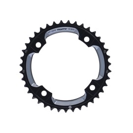 Truvativ Chainring MTB 39T 4 Bolt 120 mm BCD Aluminium S-Pin (BB30) Blast Black 2 x 10, 11.6215.188.270
