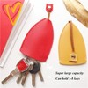 Car Key Case, Creative Pull-Out Key Sleeve Keychain Bags, PU