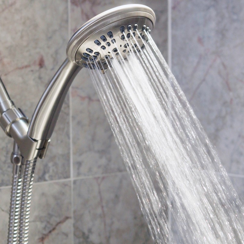 Aqua Elegante 6 Function Luxury Handheld Shower Head - Adjustable