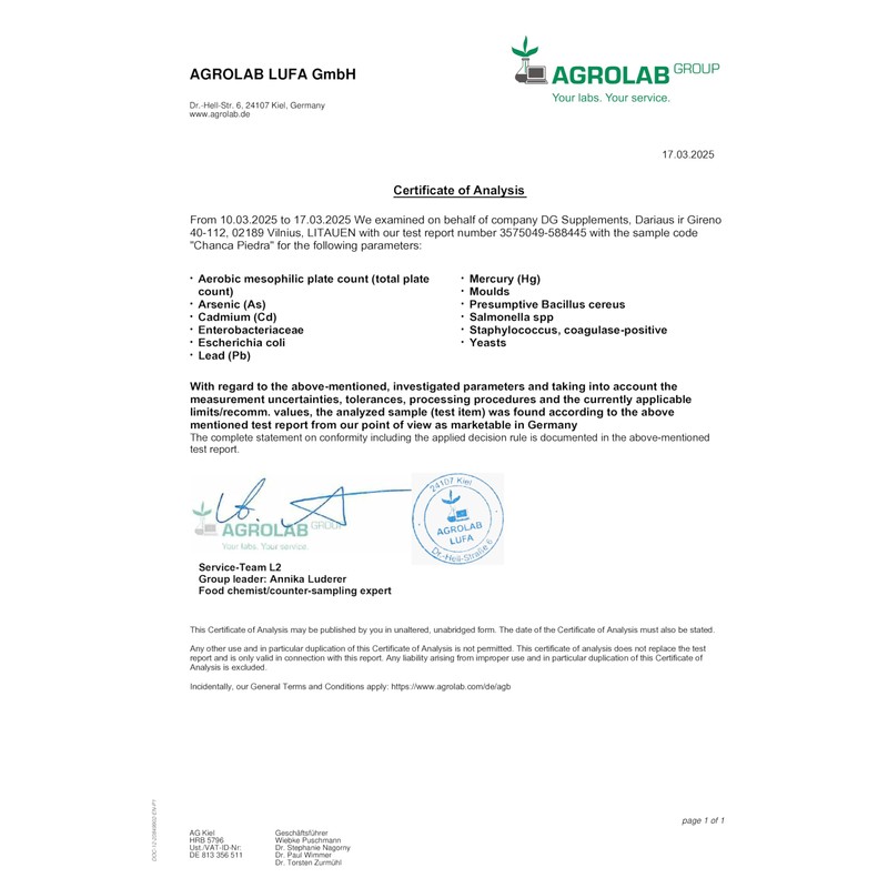 Alzuro Labs Chanca Piedra 5,000 mg Equivalent (500 mg 10:1