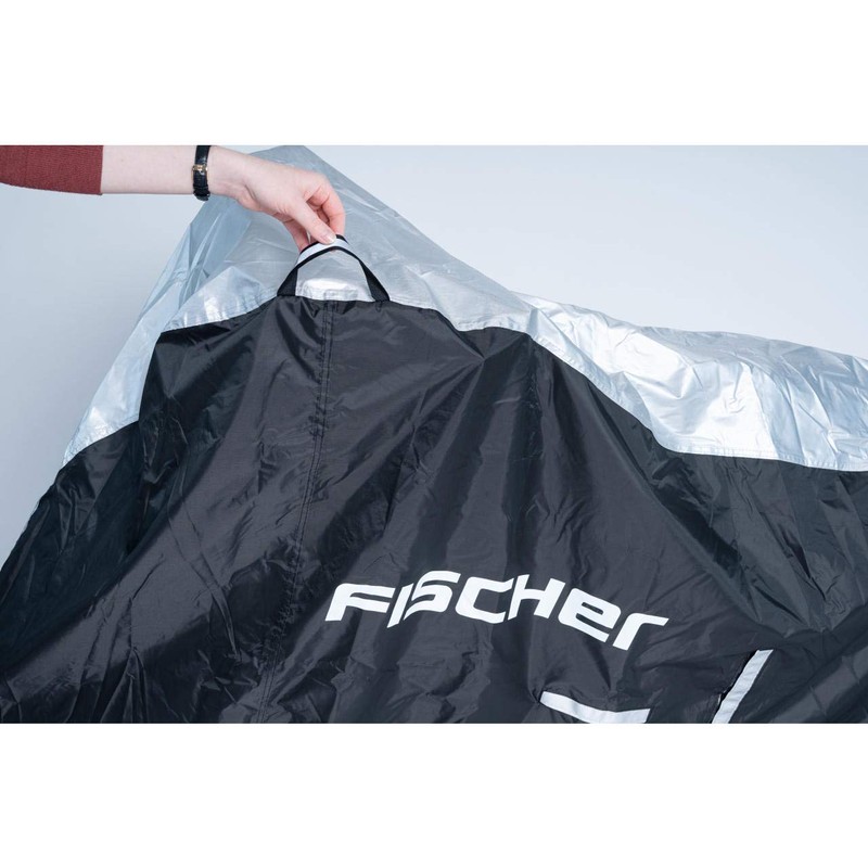 FISCHER E-Bike Garage Premium | High-Quality E-Bike Cover | Opening