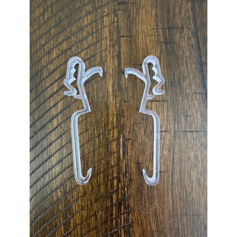 Hunter Douglas 2" Wood Blind valance clips (2)