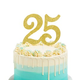 Decoración para tarta de números. 25