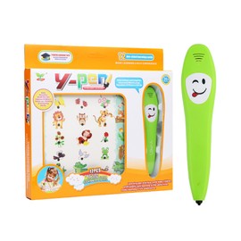 Electronic English Book with Smart Logic Learning Pen Early Education Enlightenment Puzzle Reading Book for Kids Children