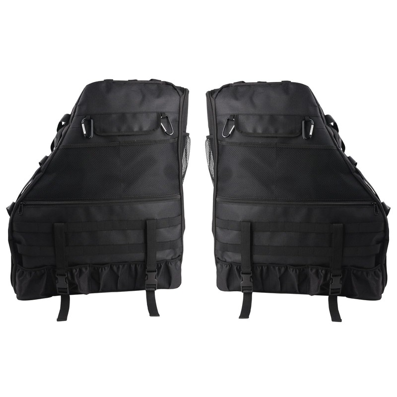 PKEDUO Roll Bar Storage Bag Multi-pocket Rear Cargo Organizers Saddlebag