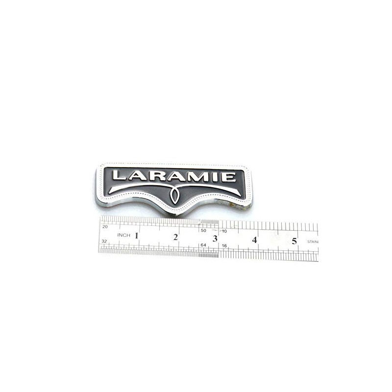 2 Pack LARAMIE Emblem Badge Sticker Tailgate Compatible For Ram