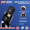 MTO Universal Joint Set 1PCS, 3/8"Drive Swivel Socket Set, Socket