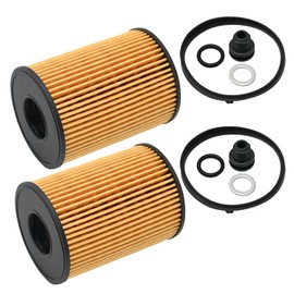 DUZFOREI Oil Filters 26350-2S000 Replacement for Hyundai Kia 2.5L, Tucson 2022, Sonata 2020-2022, Santa Fe 2021-2022, Sorento Replaces 263502S000, Pack of 2