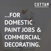 COTTAM Paint Roller Sleeve x6 | 9 Inch Roller Sleeves