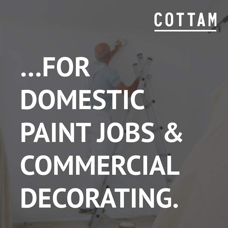 COTTAM Paint Roller Sleeve x6 | 9 Inch Roller Sleeves
