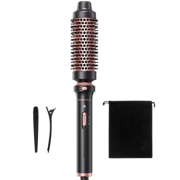 Wavytalk Thermal Brush, 1 1/2 inch Heated Round Brush with
