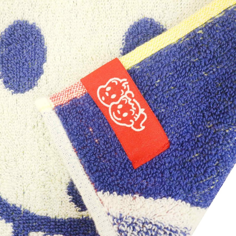 Marushin 0815001500 Mini Towel, OSAMU GOODS Colorful Hand Towel, Organic