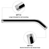 NearMoon Shower Arm with Flange, Made of 304 Stainless Steel