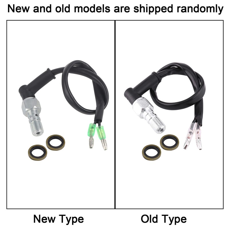 Hydraulic Brake Light Switch with Washers for Universal Motorcycle Rear