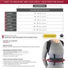 OTC Medical Posture Brace with Rigid Stays, Spinal Curve, Back