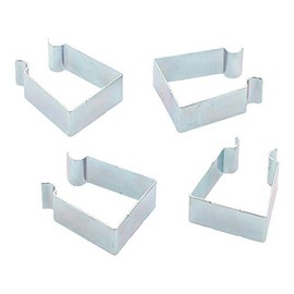 ELFA Container Store Platinum Frame Clips Pkg/4