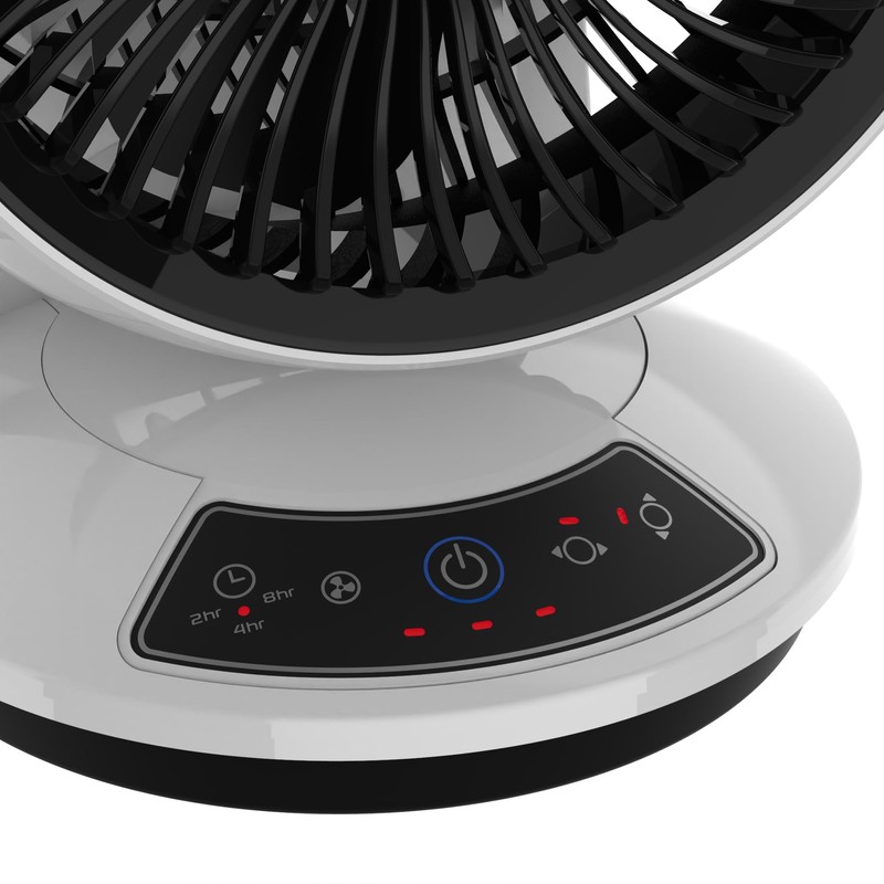 Lasko Whirlwind Orbital Motion Air Circulator Table Fan, 3 Speeds,