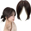 Topper Middle Side Part Hair, Hairs Toppers for Women Hair