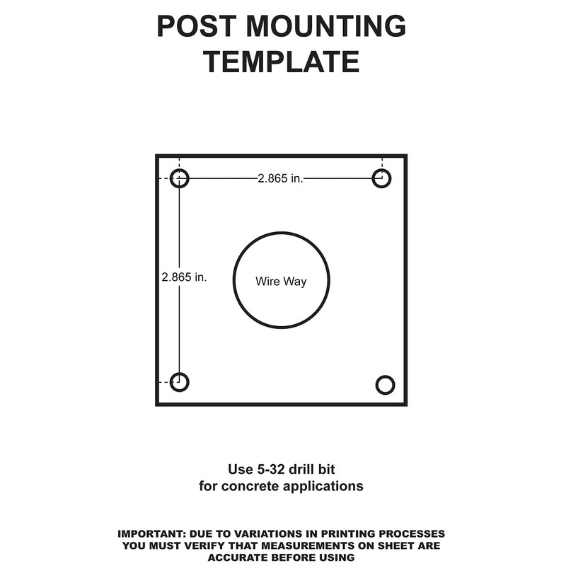 Solus S349 Pier Mount Adapter for 3" Post Top Light