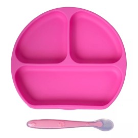 Papu Baby 2 Bowls Y 1 Plato De Divisiones De Silicon Con Succion Niña