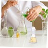 Hohopeti 4pcs Iodine Flask Lab Experiment Beaker Lab Volumetric Flasks