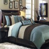 sheetsnthings Hudson Microfiber California King Size 12PC Bed in a