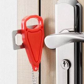 Portable Door Lock Latch for Travel Security DD-13293 3ea