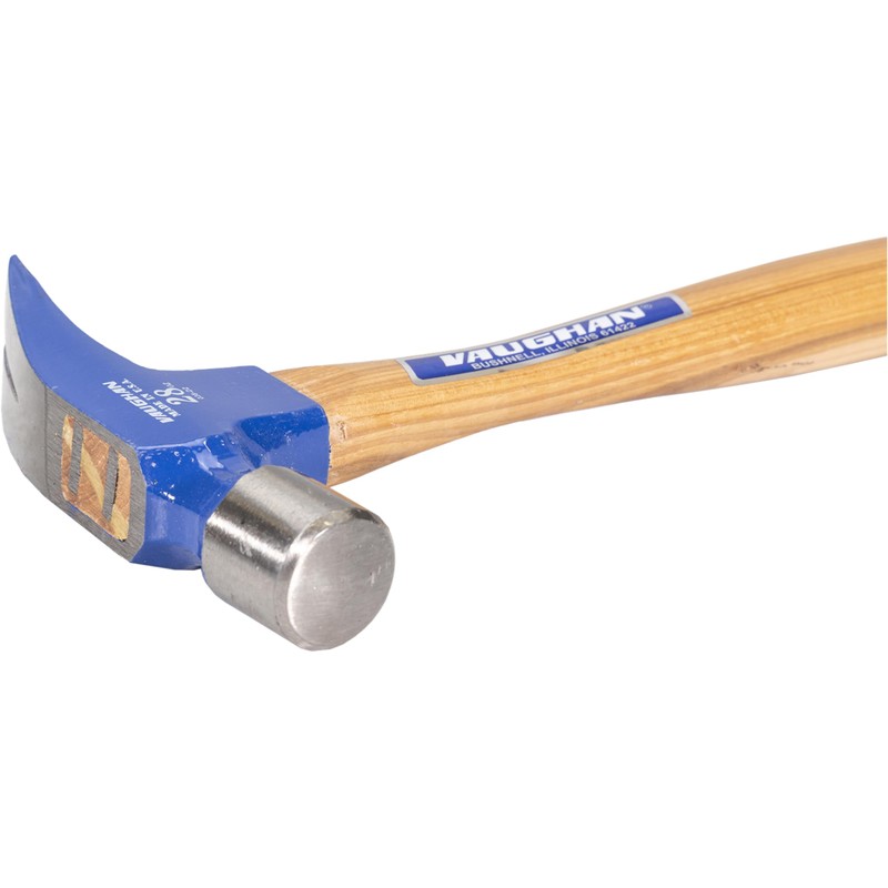 VAUGHAN 999 Series Rip Claw, 28 oz Smooth Face, Assembled