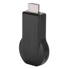 Pantalla inalámbrica de TV, WiFi HDMI TV Receptor de Pantalla inalámbrica Adaptador de dongle Soporte para Airplay Miracast DLNA, Sin APLICACIÓN, no Requiere Controlador, Módulo de Wi-Fi Incorporado,