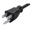 Monoprice 3-Prong Extension Cord - 6 Feet - Black (6