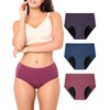 BAMBOO COOL Womens Period Underwear High Waisted Leakproof Postpartum Maternity