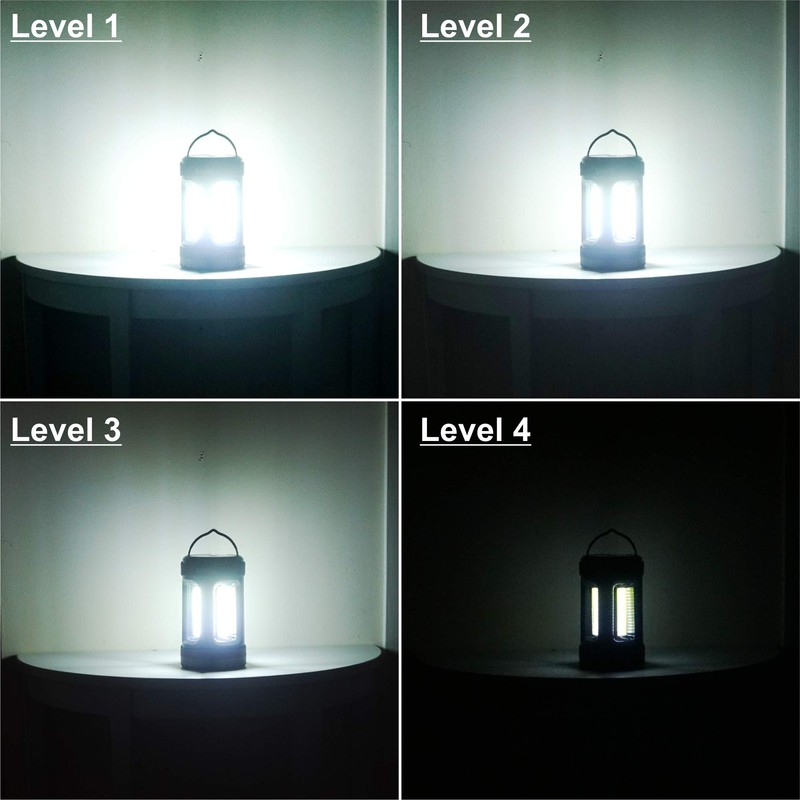 Lomo LED Camping Lantern, 4 light settings, Camping, Emergency Light-